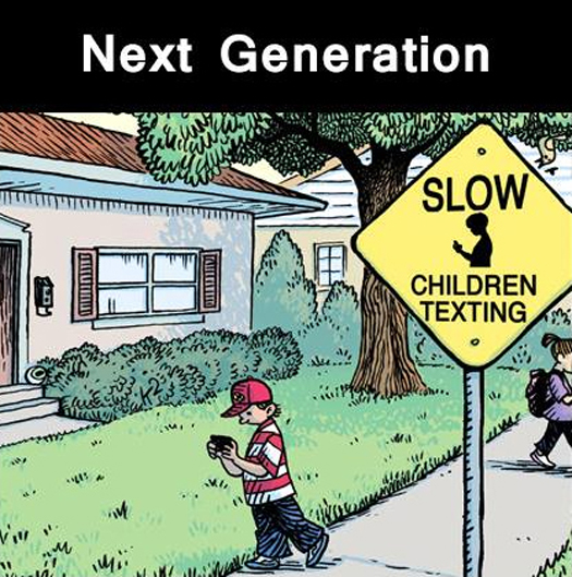 Slow Children Texting