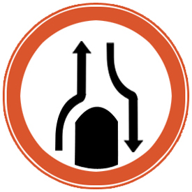  Dual carriageway end