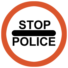  Stop for police post