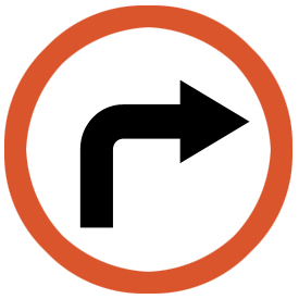 Turn to the right