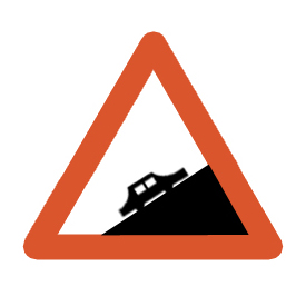  Steep ascent