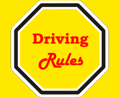 Driving rules in Pakistan