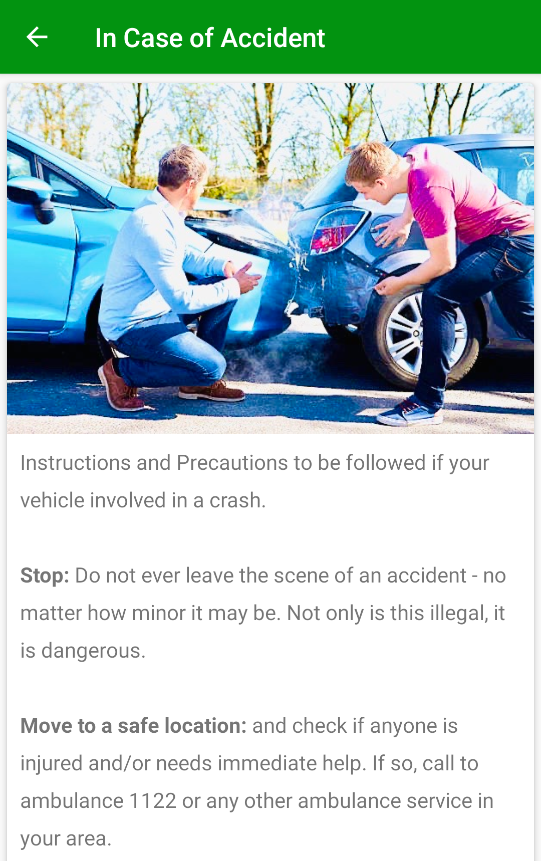 Download Free Road Safety Android APP