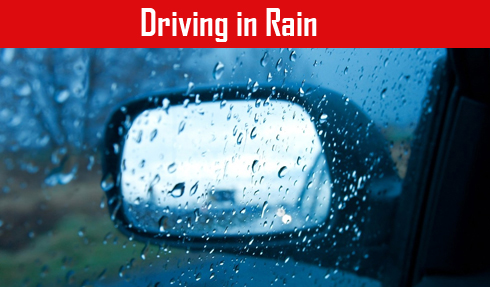 Driving in the Rain Safety Tip