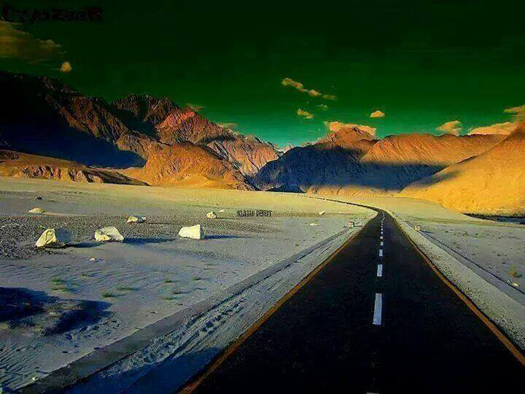 Beautiful Roads in Pakistan
