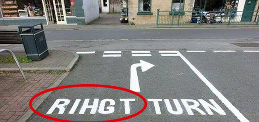 Right turn