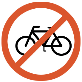  No entry for cycle