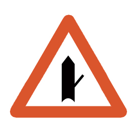  Minor road on the right