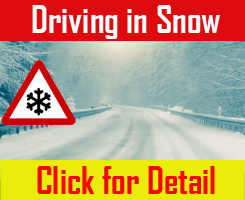 Driving in Snow Safety Tips